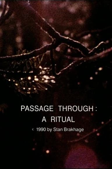 Passage Through: A Ritual poster