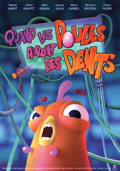 Quand les poules auront des dents poster