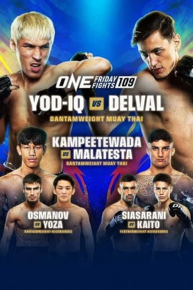 ONE Friday Fights 109: Yod-IQ vs. Delval poster