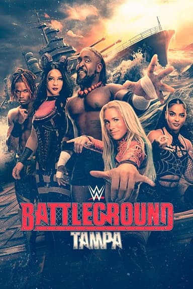 WWE NXT Battleground 2025 poster