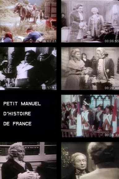 Petit manuel d'histoire de France poster