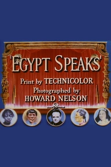 Egypt Speaks poster