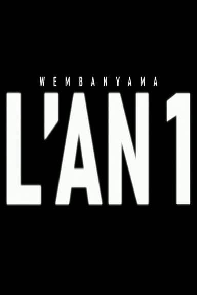 Wembanyama, l'an 1 poster