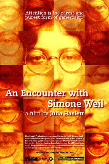 An Encounter With Simone Weil poster