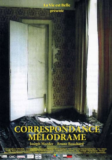 Correspondance Mélodrame poster