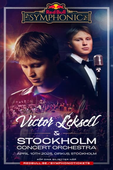 Victor Leksell x Red Bull Symphonic poster