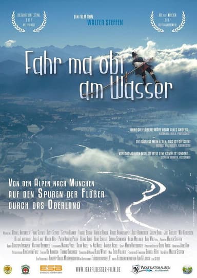 Fahr ma obi am Wasser poster