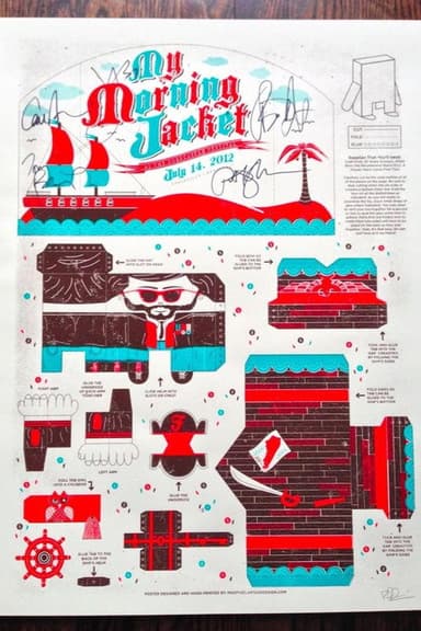My Morning Jacket: Forecastle Festival 2012 poster