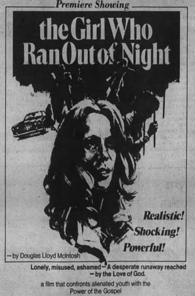 The Girl Who Ran Out of Night poster