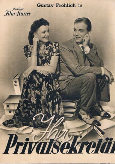Ihr Privatsekretär poster