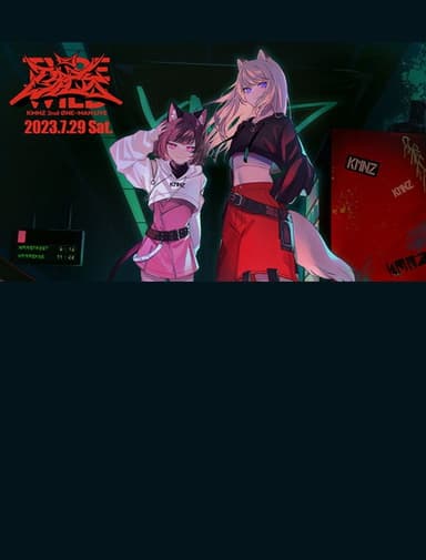 KMNZ - 2nd One-Man Live. Type Wild poster