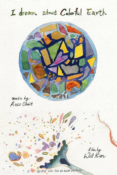 I dream about Colorful Earth poster