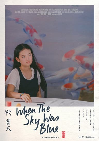 When The Sky Was Blue poster