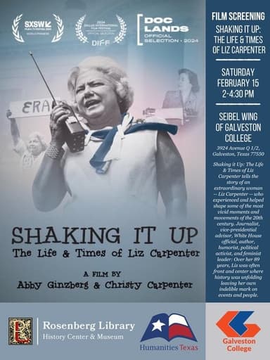 Shaking It Up: The Life and Times of Liz Carpenter poster