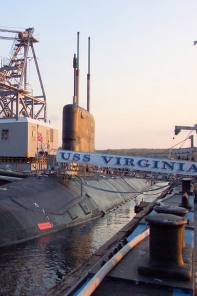 Megafactories USS Virginia poster