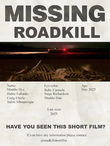 Roadkill poster