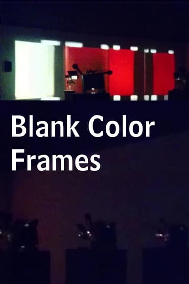 Analytical Studies IV: Blank Color Frames poster