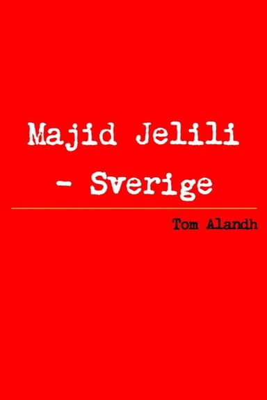 Majid Jelili - Sverige poster