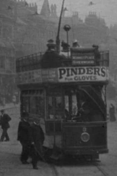 Tram Rides through Nottingham poster