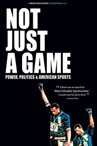 Not Just a Game poster