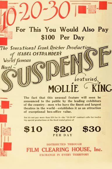 Suspense poster