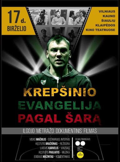 Krepšinio evangelija pagal Šarą poster