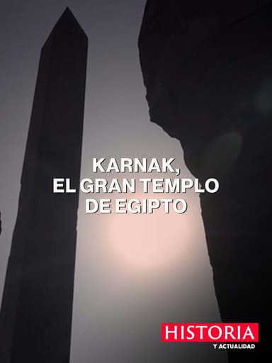 Karnak, le grand temple d'Egypte poster