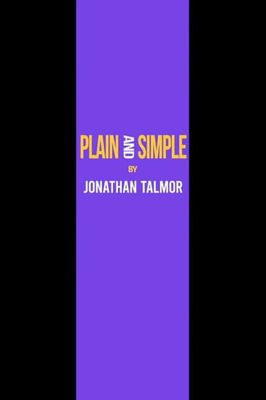 Plain & Simple - A Story of a Bald Head poster
