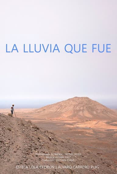 La lluvia que fue poster