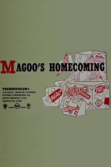 Magoo’s Homecoming poster