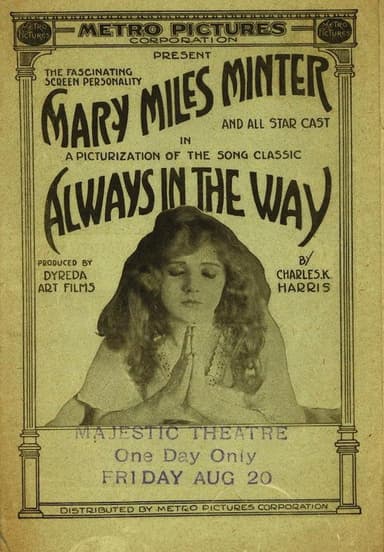 Always in the Way poster