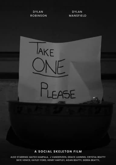 Take ONE Please poster