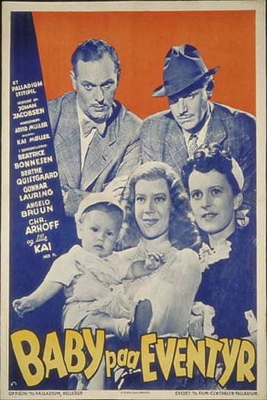 Baby paa eventyr poster