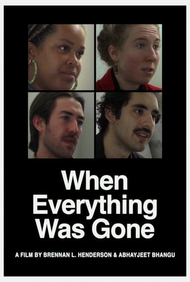 When Everything Was Gone poster