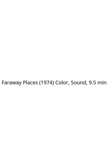 Faraway Places poster