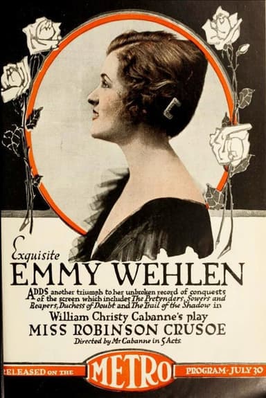 Miss Robinson Crusoe poster