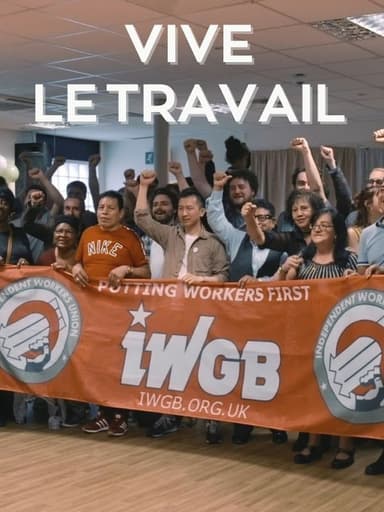 Vive le travail : un éternel combat poster