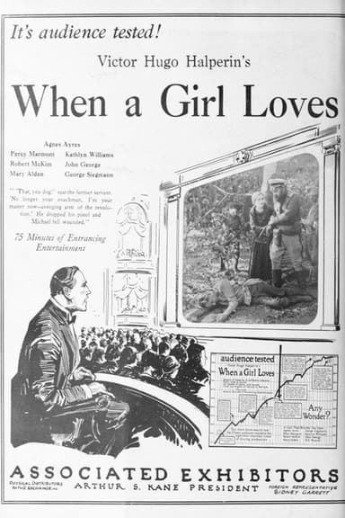 When a Girl Loves poster