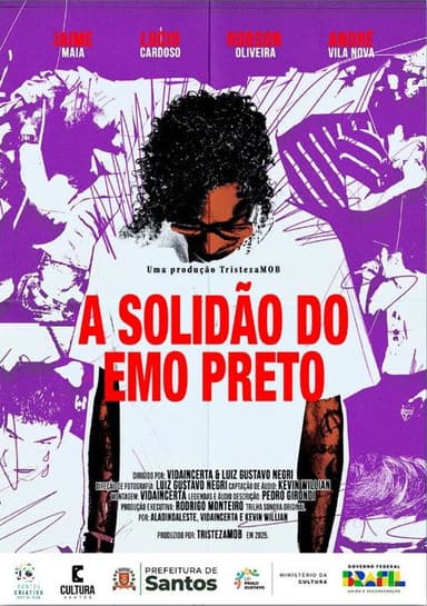 A Solidão do Emo Preto poster
