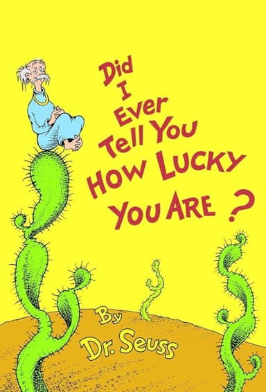 Did I Ever Tell You How Lucky You Are? poster