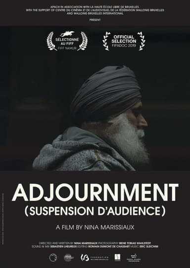 Suspension d’audience poster