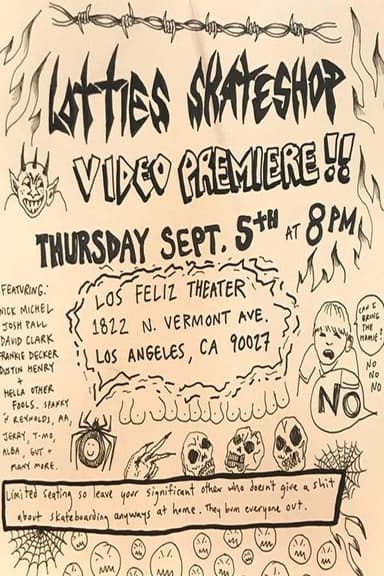Lotties Skateshop Must Be Stopped poster