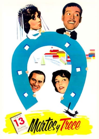 Martes y trece poster