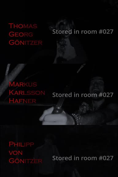 Stored in room #027 poster
