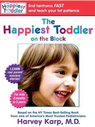 The Happiest Toddler on the Block poster