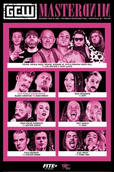 GCW Mastermind poster