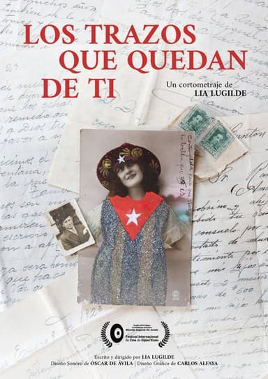 Los trazos que quedan de ti poster