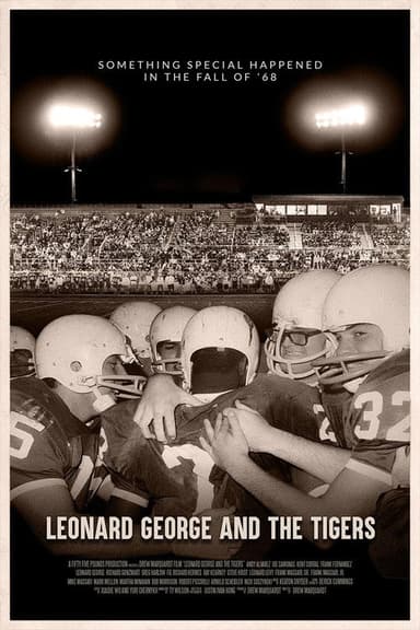 Leonard George and the Tigers poster