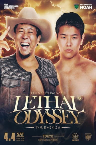 NOAH Lethal Odyssey Tour 2026 poster