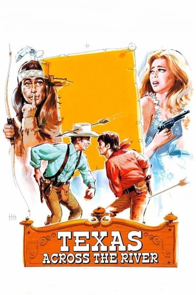 Texas Across the River poster
